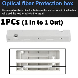 1PCs Optical Fiber Protection Box Heat Shrink Tubing to Protect Fiber Splice Tray 1 into 1 out