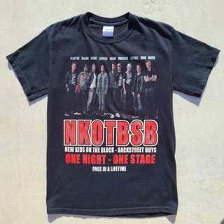 เสื้อยืดผ้าฝ้ายพิมพ์ลายขายดี เสื้อยืด พิมพ์ลาย Backstreets news on the block One Life 2011 Tour Band สําหรับผู้ชาย