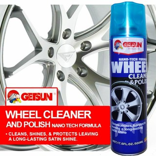 สเปรย์ทำความสะอาดล้อแม็กซ์ และพื้นผิวโลหะทุกชนิด Wheel Cleaner &amp; Polish