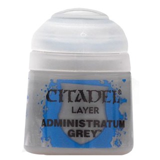 Citadel : LAYER: ADMINISTRATUM GREY (12ML) สีอะคริลิคสำหรับทาโมเดล