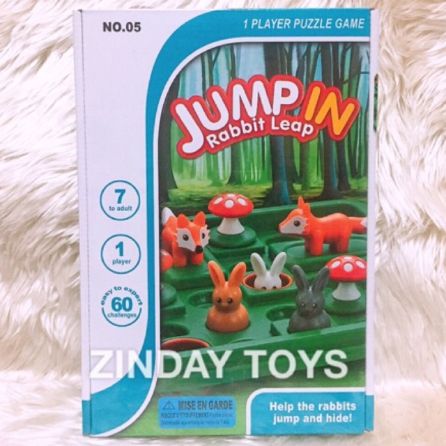 เกมกระต่ายกระโดดหนีหมาป่า Jumpin Rabbit Leap | Shopee Thailand