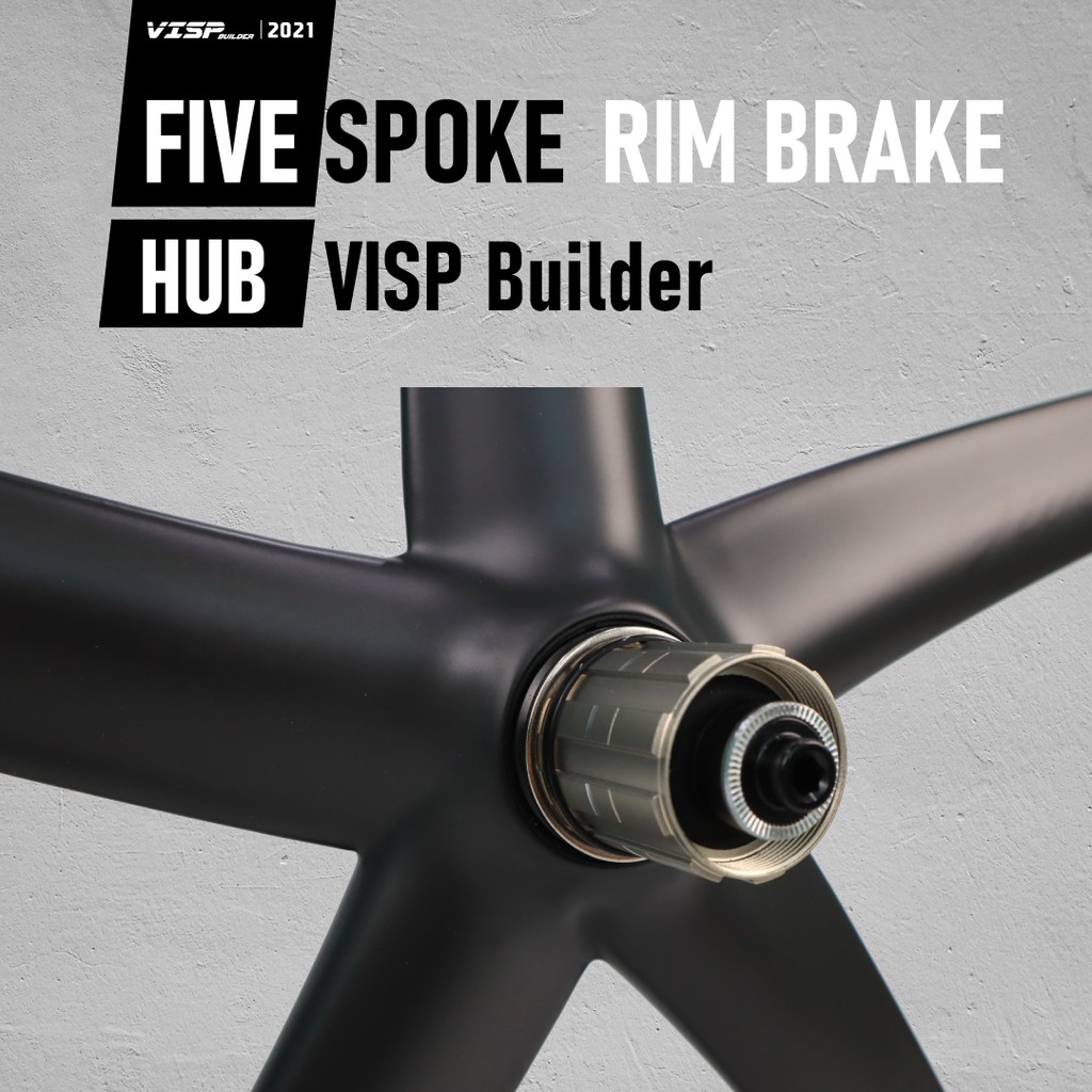ล้อเสือหมอบ-visp-five-spoke-visp-builder-rim-brake-700c