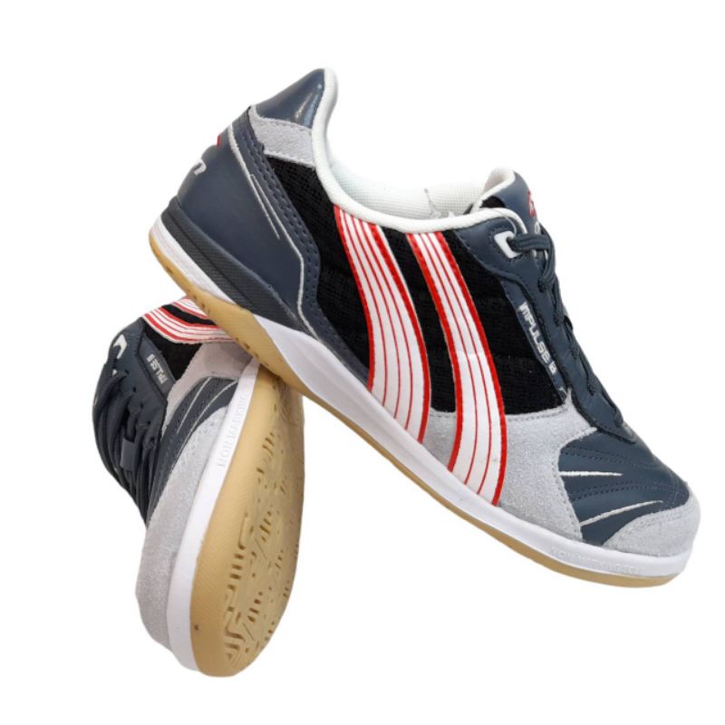 Pan รองเท้าฟุตซอล Pan IMPULSE 6 รองท็อป รองท็อป หนังวัวแท้ ราคา 1990 ...