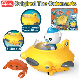 The Octonauts ชุดของเล่นตุ๊กตานักบินอวกาศ มีเสียง และไฟ (ฟิกเกอร์ Barnacles Kwazii Peso Dashi)