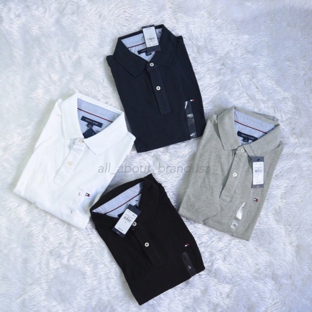 เสื้อโปโล-tommy-hilfiger-classic-polo-แท้-100-เสื้อคอโปโล