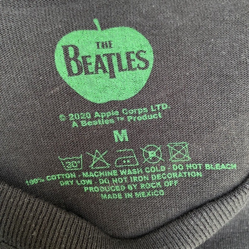 เสื้อวง-the-beatles-รับประกันแท้-100-s-5xl