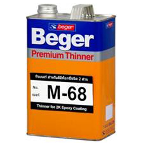 น้ำยาและตัวทำละลาย ทินเนอร์ BEGER M -68 1/4GL น้ำยาเฉพาะทาง วัสดุ ...
