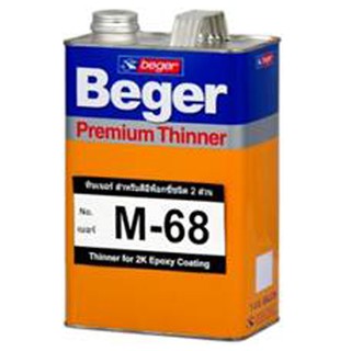 น้ำยาและตัวทำละลาย ทินเนอร์ BEGER M -68 1/4GL น้ำยาเฉพาะทาง วัสดุก่อสร้าง BEGER 1/4GL M -68 THINNER