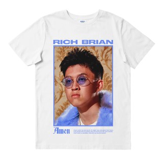 เสื้อยืดโอเวอร์ไซส์Rich BRIAN - แอเมนต์ | เสื้อยืด พิมพ์ลายวงดนตรี | เพลงเมอร์ช | Unisex | วงดนตรี MERCH | เสื้อยืด พิมพ