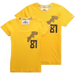 rudedog T-shirt เสื้อยืด รุ่น AREA81 (ผู้ชาย) แฟชั่น คอกลม ลายสกรีน ผ้าฝ้าย cotton ฟอกนุ่ม ไซส์ S M L XL