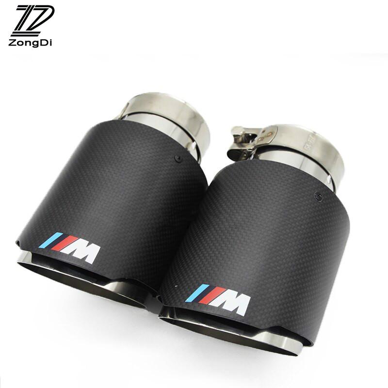 คอหาง BMW ไอเสีย Carbon Akrapovic Car Exhaust Tip For BMW E90 E46 E60 ...