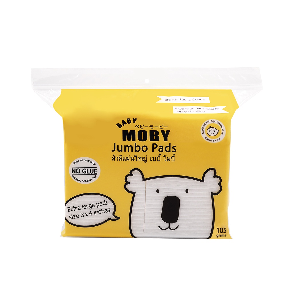 baby-moby-สำลีแผ่นใหญ่-เบบี้-โมบี้-3-x4-105-กรัม