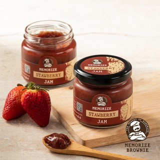 ภาพหน้าปกสินค้าแยมสตอเบอรี่ Strawberry Jam เนื้อเข้มข้น แยมทาขนมปัง สตรอเบอร์รี่ จากแบรนด์ Memorize ที่เกี่ยวข้อง