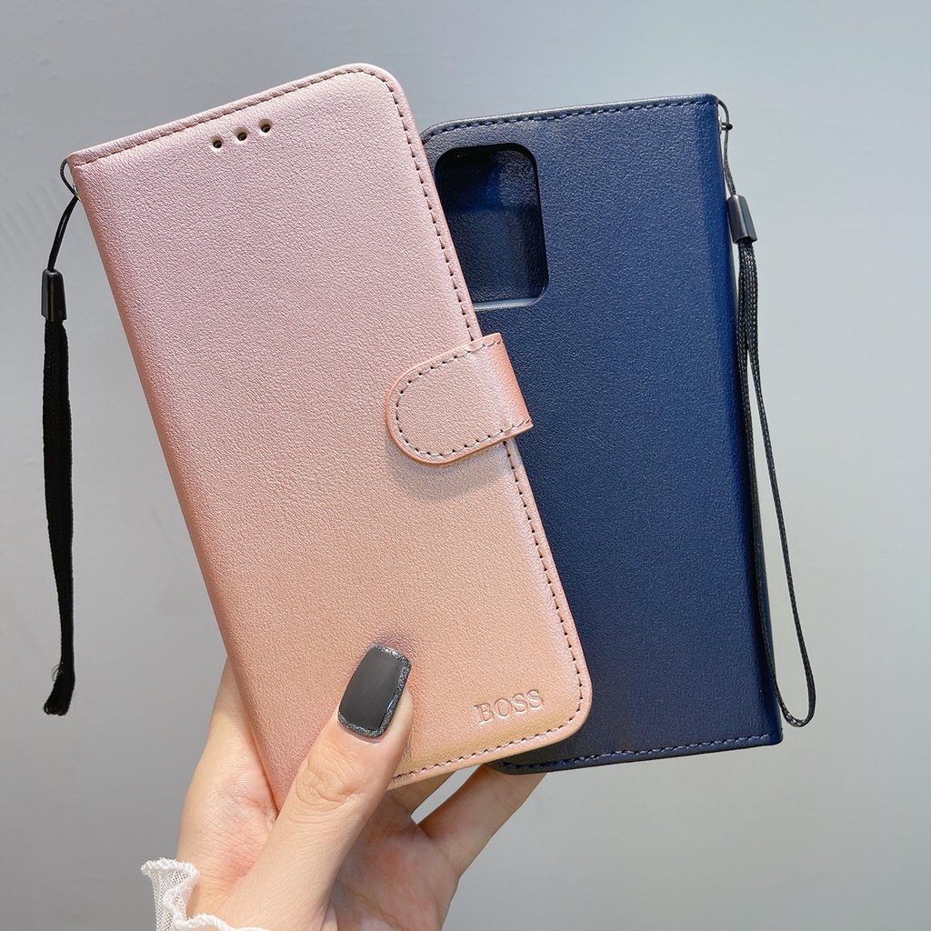 เคสฝาพับ-แบบล็อคได้-แถมสาย-สำหรับ-xiaomi-redmi-10c-10a-9a-9c-9t-note11-note11s-note11pro-เคสกระเป๋า-redmi10-2022-boss