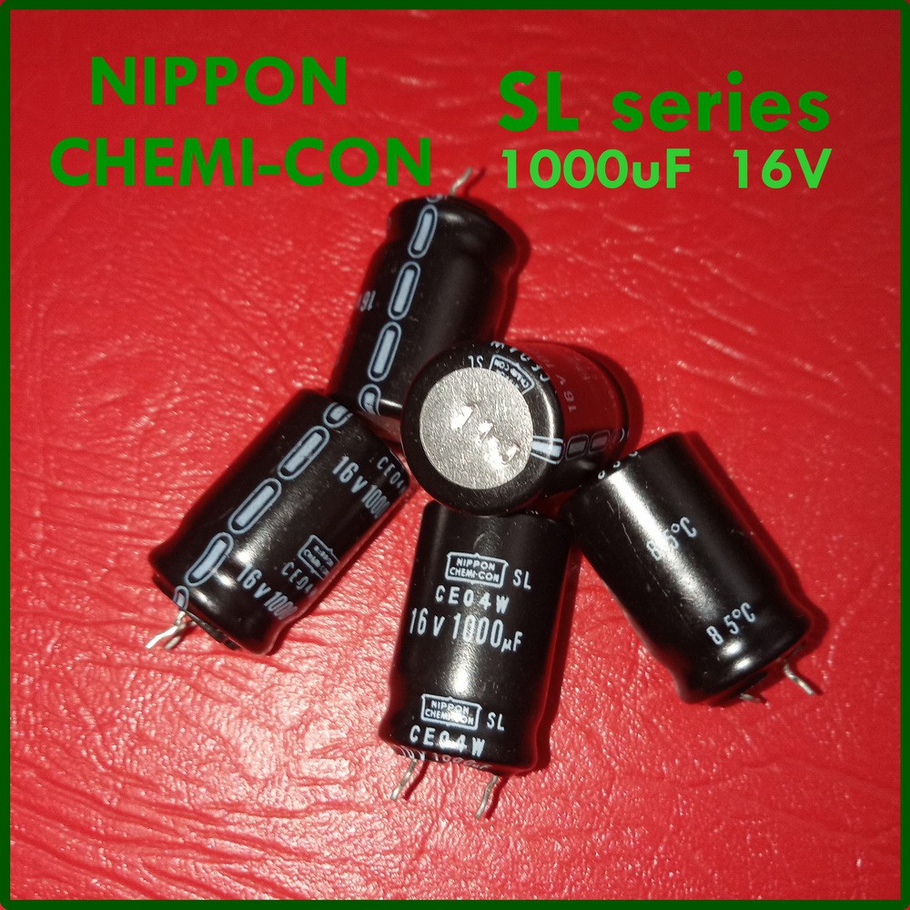 Lot De 20 Condensateurs électrolytiques 100µF 16V Nippon Chemi-Con - Pour électronique Et Réparation