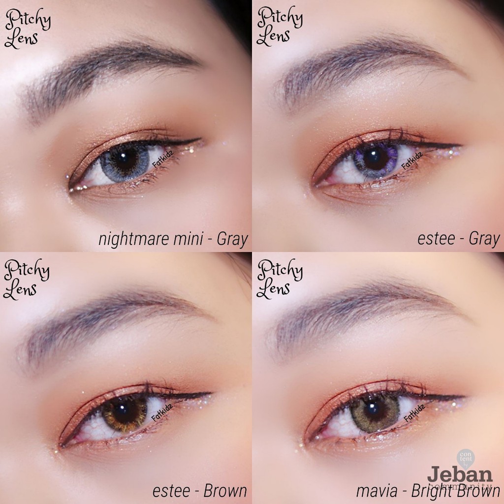 pitchylens-estee-brown-contactlens-บิ๊กอาย-คอนแทคเลนส์-ราคาถูก-แถมตลับฟรี-pitchylens