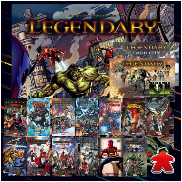 【Board Game】 Legendary Marvel Deck Building Bundle Shopee Thailand