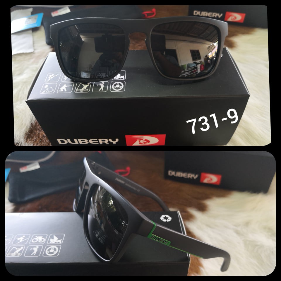 ส่งจากไทย-1-3วัน-แว่นกันแดด-รุ่น731-9-เลนส์-polarized-ของแท้100-ตัดแสง-สบายตา-ยี่ห้อ-dubery