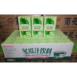 น้ำฟัก ขายยกลัง 24ขวด #พร้อมส่ง# (冬瓜茶 整件24瓶 )ขนาด 250ml  น้ำฟักเขียว หรือชาฟักเขียว เครื่องดื่มที่ทำจากลูกฟักเขียว