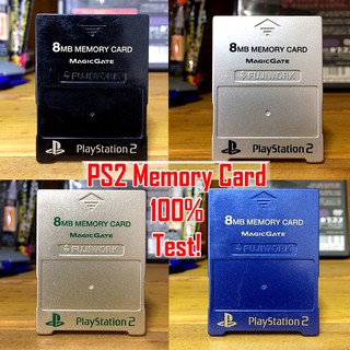 สินค้า [PS2] FUJIWORK - Memory Card 3rd Party [แท้] 100% เทสมือ ลบข้อมูลเก่า ทำความสะอาด พร้อมใช้งาน