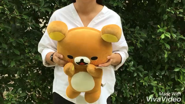 rilakkuma-ตุ๊กตาคุมะ-amp-โคริ-นุ่มนิ่ม-หน้าเขิล-16-ลิขสิทธิ์แท้100