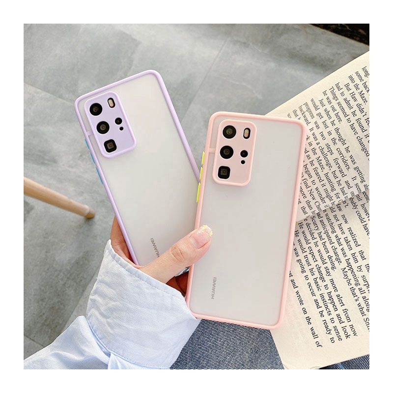 เคสโทรศัพท์-อะคริลิค-ป้องกันเลนส์กล้อง-ลุคแมตต์-สำหรับ-huawei-y7a-2020-huawei-p40-pro-huawei-nova-5t-huawei-nova-3i-huawei-nova-7i-huawei-nova-7-se-huawei-p20-huawei-p30-pro-huawei-y9-prime-2019-huawe