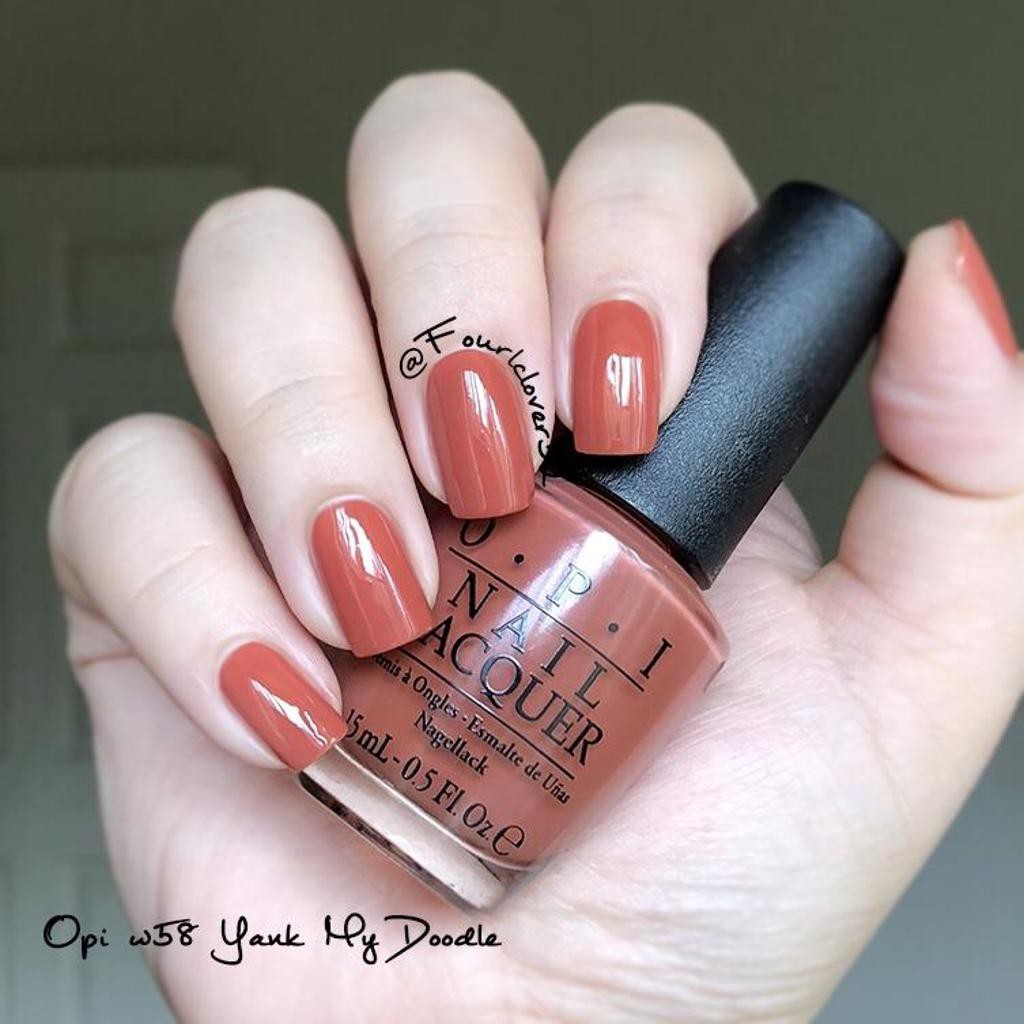 opi-สี-yank-my-doodle-nl-w58-สีส้มอิฐคร่าาา-เท่ห์ๆคูลๆจ้าาา-แท้-100