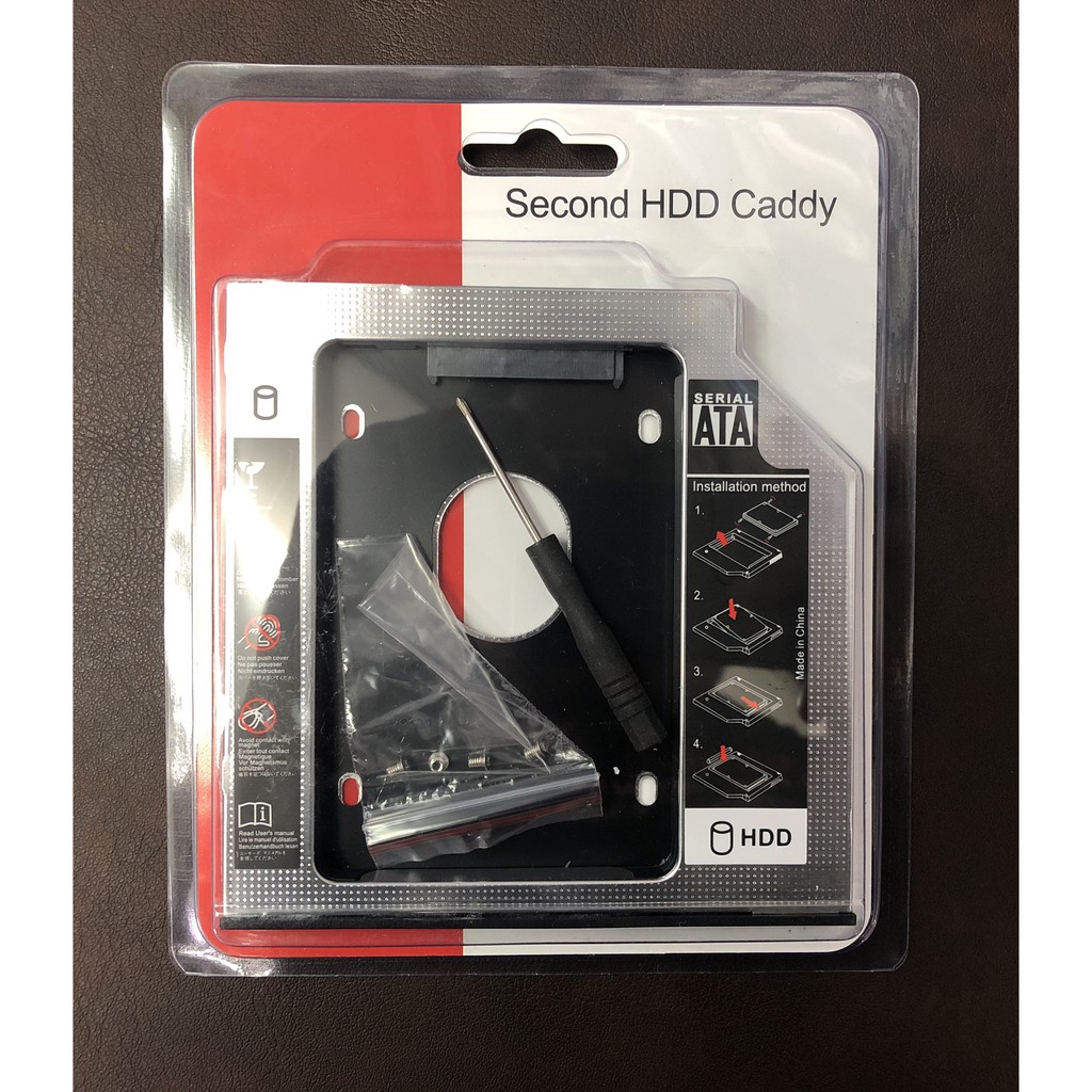 ภาพหน้าปกสินค้าHdd caddy Second HDD Caddy ขนาดหนา 9.5/12.7 มม silm สำหรับใส่ 2.5" HDD / SSD จากร้าน it_family บน Shopee