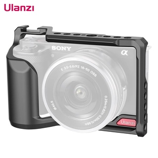 Ulanzi C-ZVE10 กรอบโลหะ ป้องกันกล้อง Vlog สําหรับ Sony ZV-E10