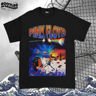 เสื้อเชิ้ต Floyd The Wall Band สีชมพูS-5XL