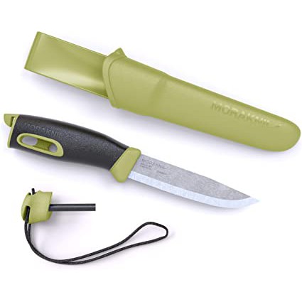 morakniv-companion-spark-stainless-steel-green-13570