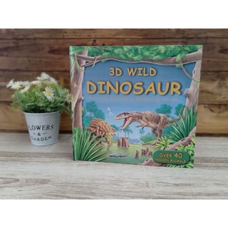 (New) 3D  Wild DinosaurPlay look and find in amazing 3D Pop-ups