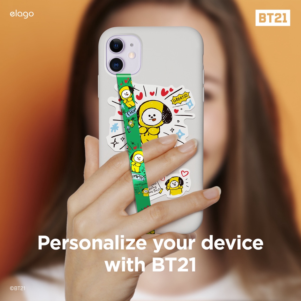 elago-bt21-สายยึดiphone-strap-with-stickers-for-smartphones-อุปกรณ์เสริมมือถือพร้อมสติกเกอร์แต่งเคส-สินค้าพร้อมส่ง