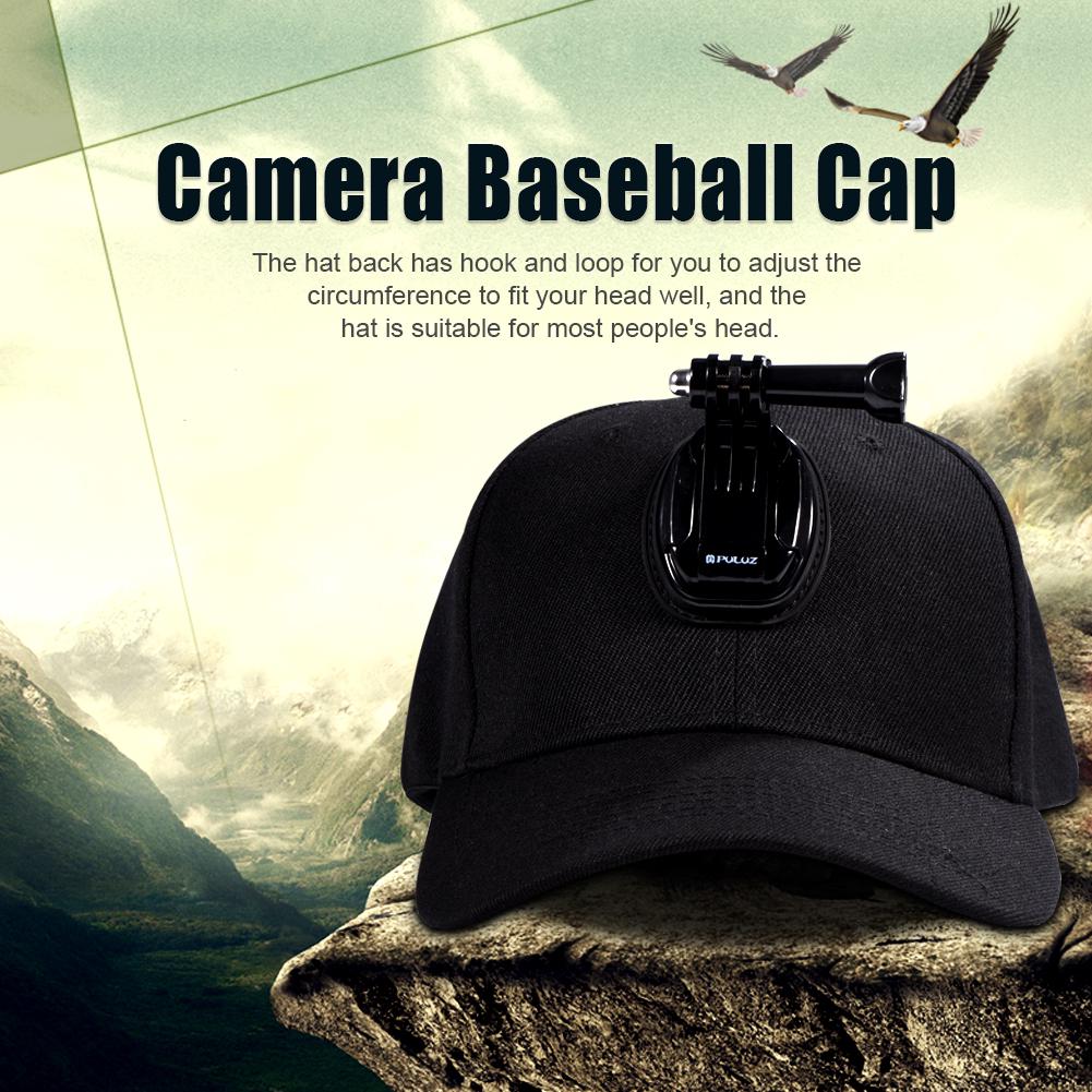 [READY STOCK] PULUZ หมวกเบสบอลสำหรับกล้อง GoPro