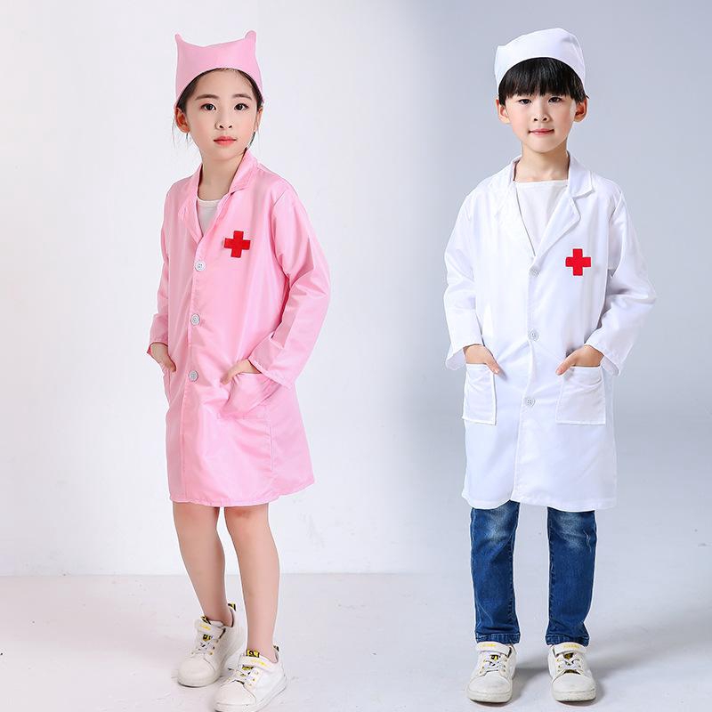 ภาพหน้าปกสินค้าชุดเครื่องแบบพยาบาล ชุดคุณหมอ เครื่องแต่งกายสำหรับเด็ก