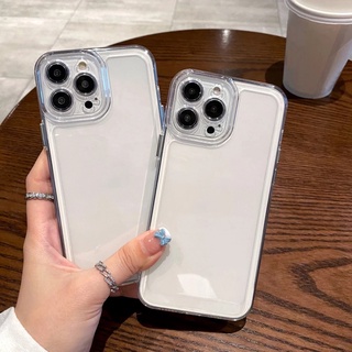 เคสโทรศัพท์มือถือใส ทรงสี่เหลี่ยม ลายอวกาศ เรียบง่าย สําหรับ Samsung Galaxy A73 A53 A33 A23 A13 A04 A04s A03 A03s A02 A02s 5G A72 A71 A32 A52 A52s A51 A22 5G A42 A31 A21s A12 A11 A50 A50s A30 A30s A20 A20s A10 A10s M53 M33 M23 5G