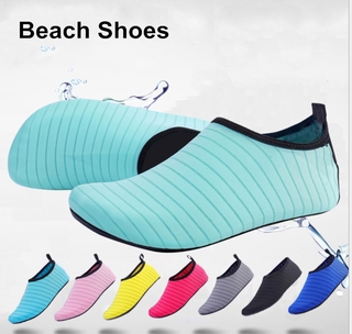 ภาพขนาดย่อของสินค้ารองเท้ากีฬา รองเท้าชายหาด ยาง แบบแห้งเร็ว เหมาะกับเดินชายหาด สําหรับผู้ชาย และผู้หญิง
