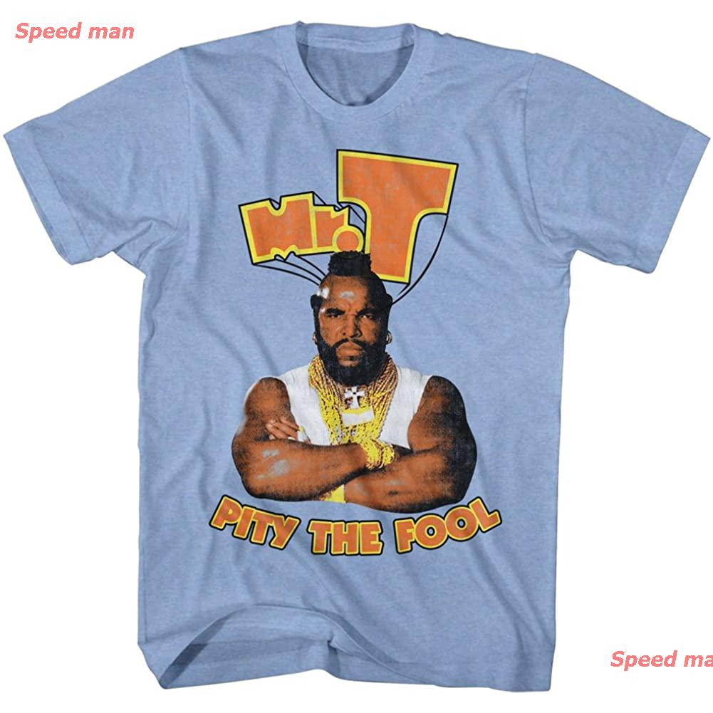 ราคาระเบิดspeed-man-ผู้ชายและผู้หญิง-a-amp-e-designs-mr-t-shirt-pity-the-fool-t-shirt-tops-3xl