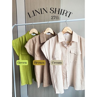 LININ SHIRT 🏕 เสื้อเชิ้ตผ้าลินิน
