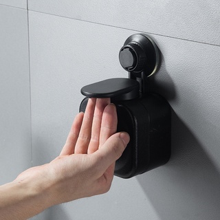 ภาพขนาดย่อของภาพหน้าปกสินค้าSpace Saving Hanging Bathroom Kitchen ABS Wall Mounted Press Waterproof Home Soap Dispenser จากร้าน fashionshophr.th บน Shopee