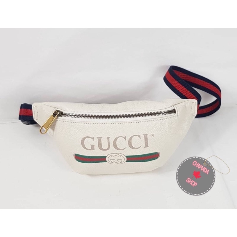gucci-print-small-belt-bag-แท้