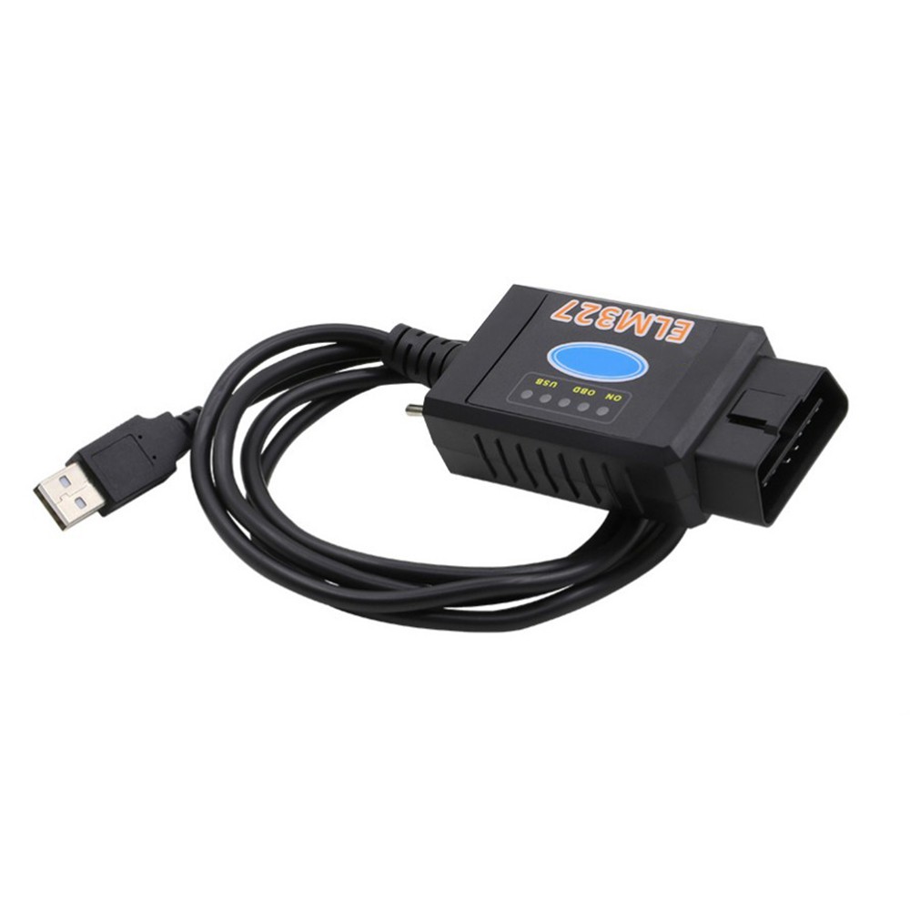 ภาพหน้าปกสินค้าอุปกรณ์เสริมเครื่องสแกนรถยนต์ ELM327 USB OBD2 สำหรับ Ford MS-CAN HS-CAN Mazda จากร้าน superengine8.th บน Shopee