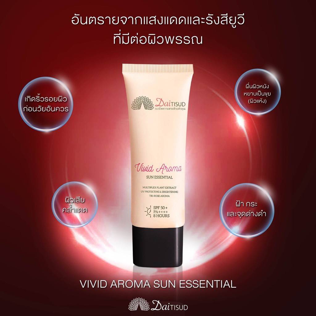 พร้อมส่ง-cxc-th-vivid-aroma-sun-essential-ผลิตภัณฑ์กันแดดเนื้อกึ่งเจล-ปกป้องยาวนาน-8-ชั่วโมง-spf50-pa-46-ml-y23