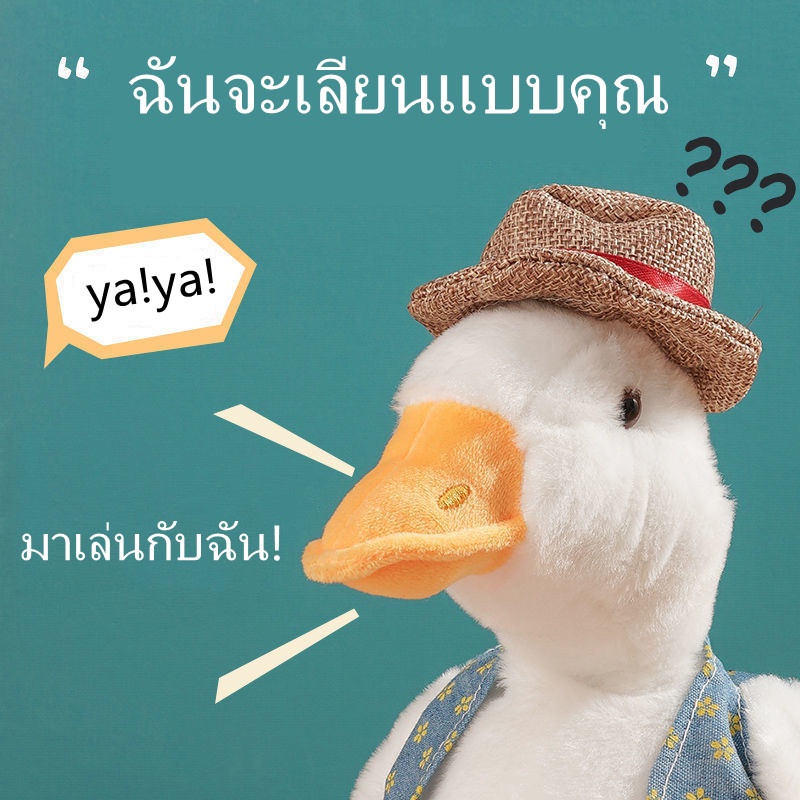 เป็ดพูด-ของเล่นเป็ด-เพลง-พูดตาม-อัดเสียงได้-ร้องเพลงได้-เป็ดพูด-ของเล่นเป็ดตลก-ของเล่นเด็ก