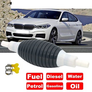 สินค้า เครื่องปั๊มถ่ายโอนน้ํามันเชื้อเพลิงฉุกเฉินแบบพกพาสําหรับ Gasoline Diesel Liquid Water Two Valve #Shopee17