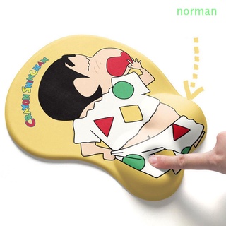 ♂ஐ✻Norman แผ่นรองเมาส์เล่นเกมลายการ์ตูนชินจังชินจังสําหรับ Pc เมาส์ Shinnosuke