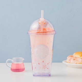 พร้อมส่ง ✔︎ แก้ว STARBUCKS Korea 2021 Bling Blossom dome glitter cold cup ของแท้ 100%