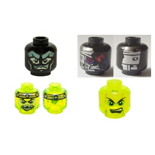 Lego part (ชิ้นส่วนเลโก้) No.3626 Minifigure Head (Ninjago)