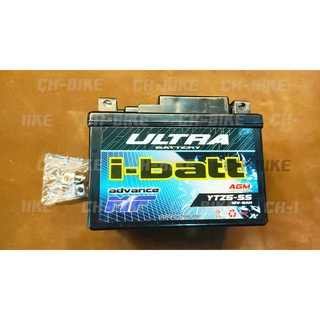 แบตเตอรี่ I-Batt YTZ5-SS สำหรับรถมอเตอร์ไซต์ A01