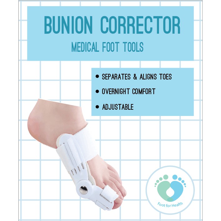 ภาพหน้าปกสินค้าอุปกรณ์ปรับกระดูกนิ้วเท้า Hallux Valgus Bunion Corrector Foot for Health